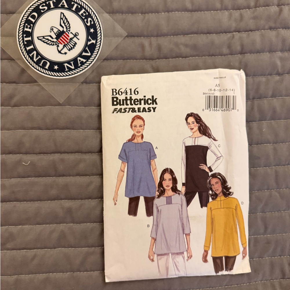 Butterick Women’s Shirts & Tops Pattern - B6416